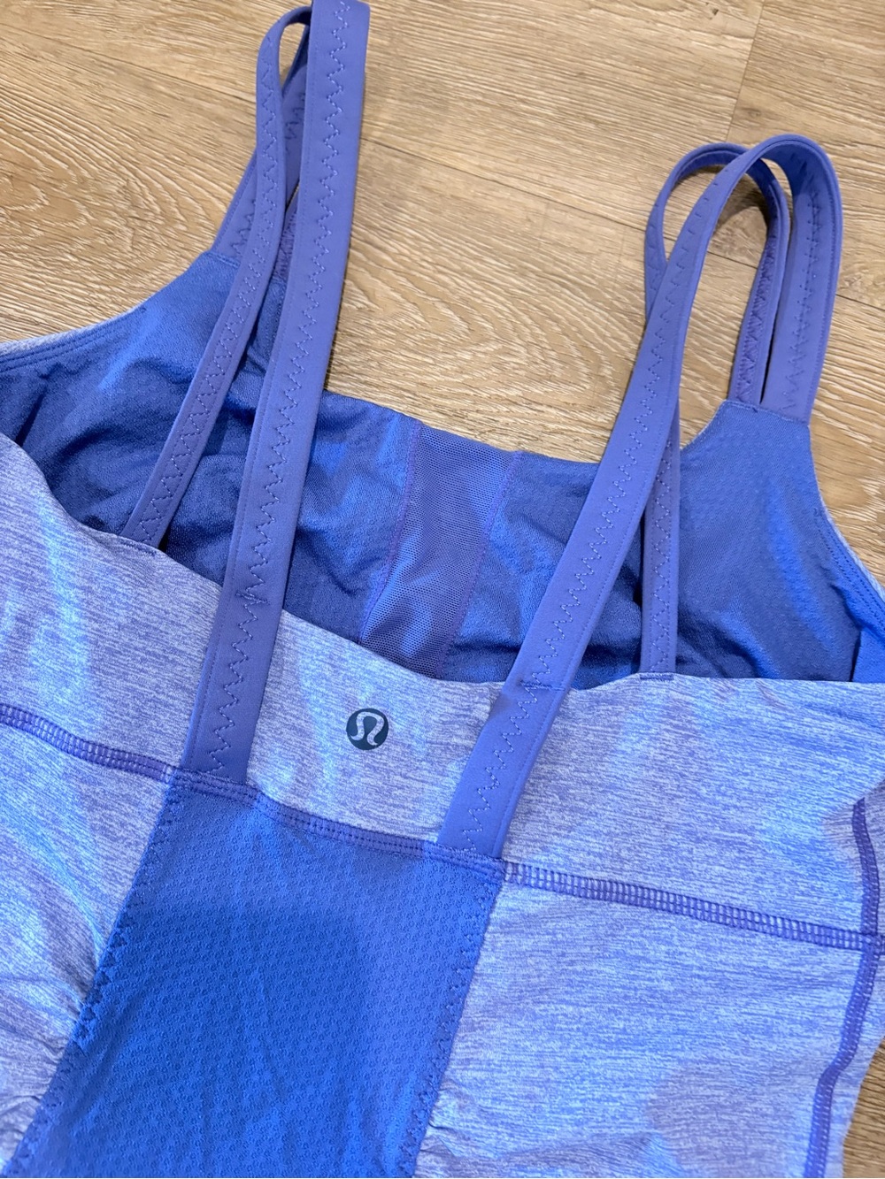 Lululemon Blue Strappy Athletic Tank